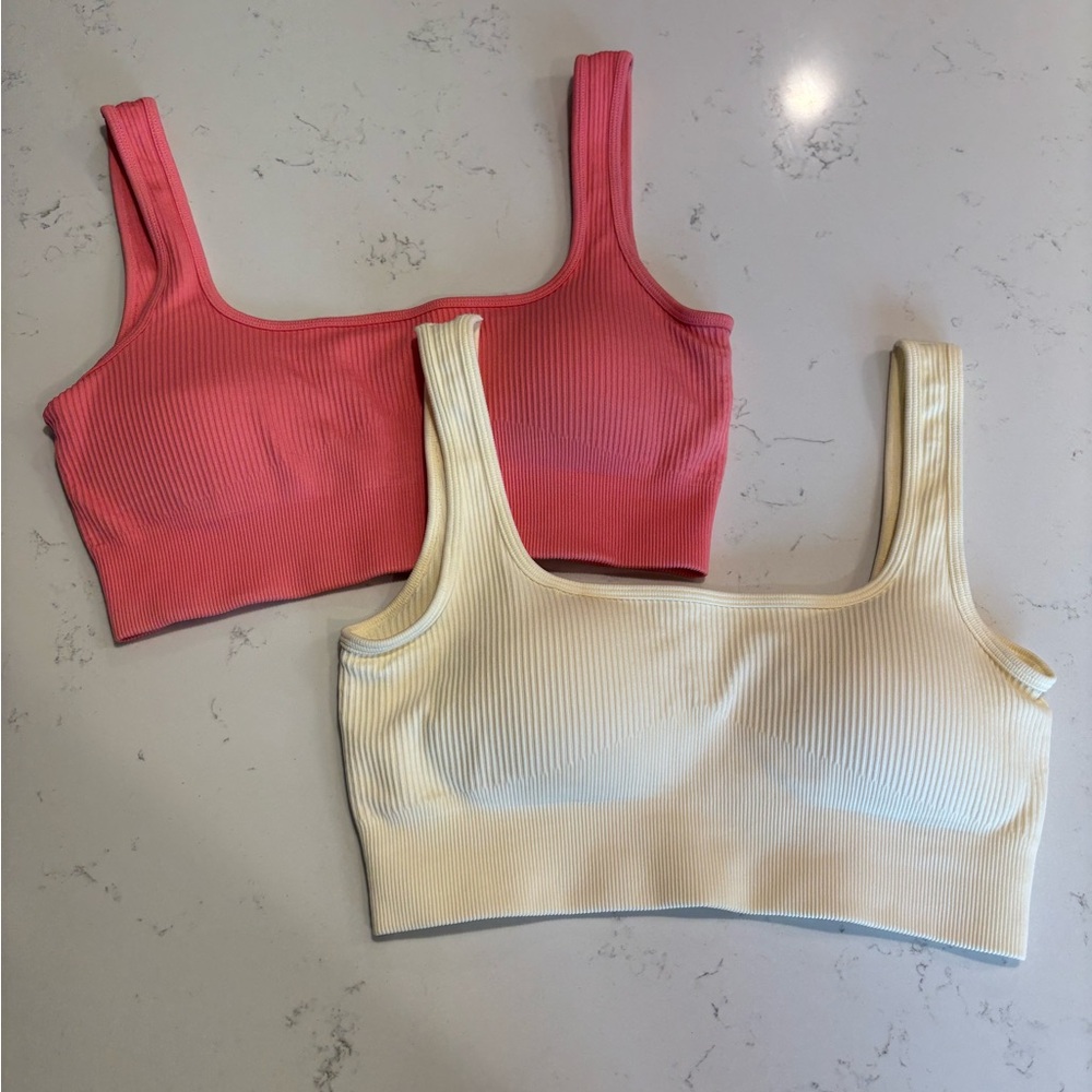 Women's Ribbed Crop Tops